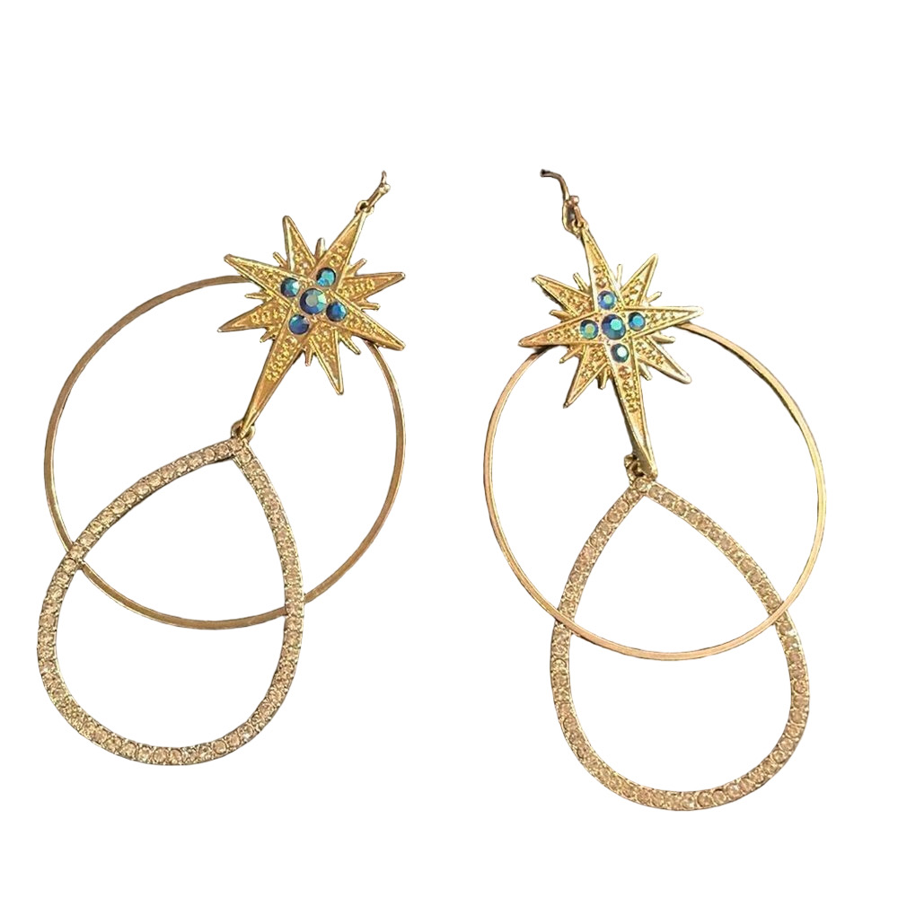 thalia sodi rhinestone embellished earrings